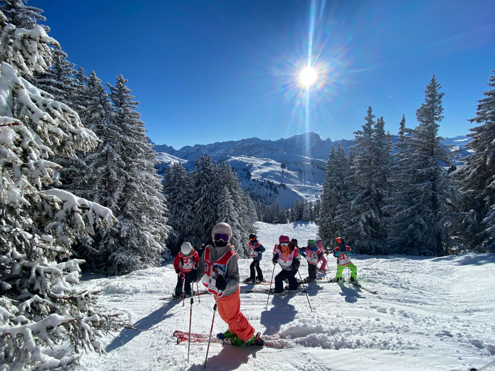 Tour de cou - Echarpe Tubulaire - Ecole de ski Villars - Villars